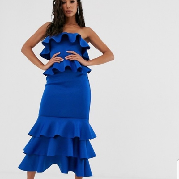 Ruffle maxi dress - Picture 2 of 5